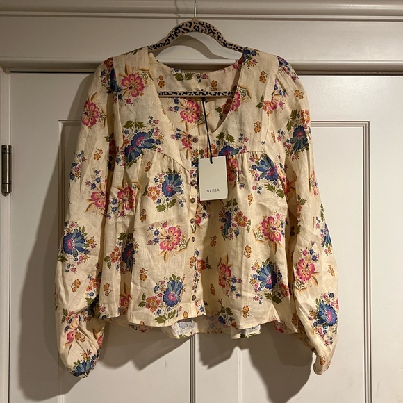 Spell Solstice Blouse - Sz. L - NWT - Picture 7 of 10